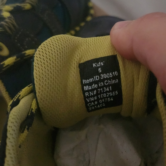 L.L. Bean Kids' Trail Model Low Hiker Shoes Youth Big Kid Sz 5 Twilight Blue NIB - Picture 7 of 10